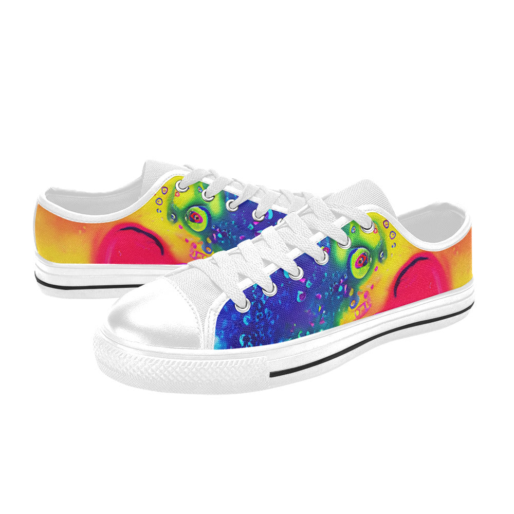 MEN'S Cc Acid Bath 4 Canvas Neon Fantasy Custom Sneakers