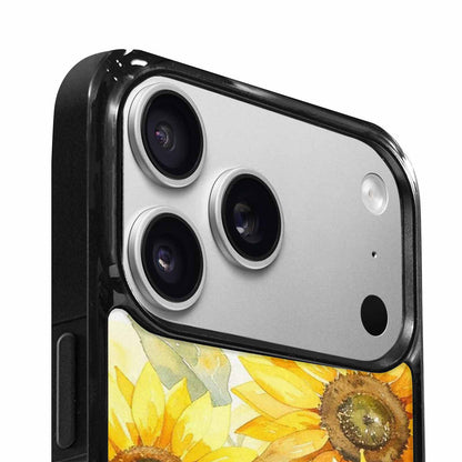 iPhone 17 Pro Max Case — Sunflowers Watercolor Floral, Custom Printed Phone Case