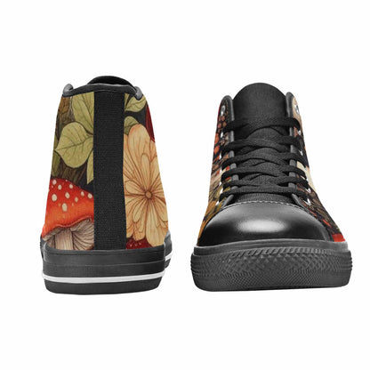 MEN'S Mushroom High Top Canvas Aesthetic Sneakers