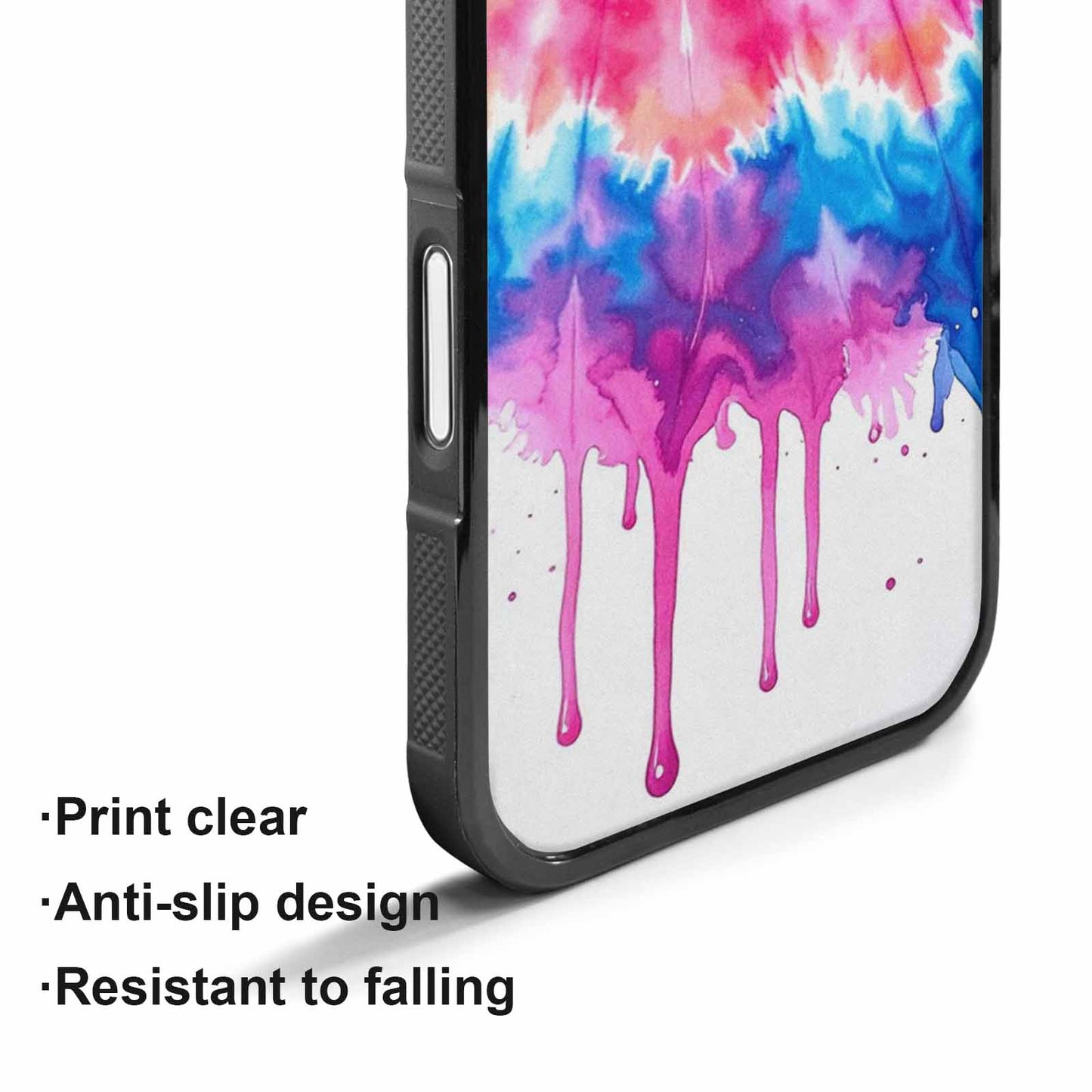 iPhone 17 Case — Tie Dye Style Art Tie Dye, Customized Protective Case
