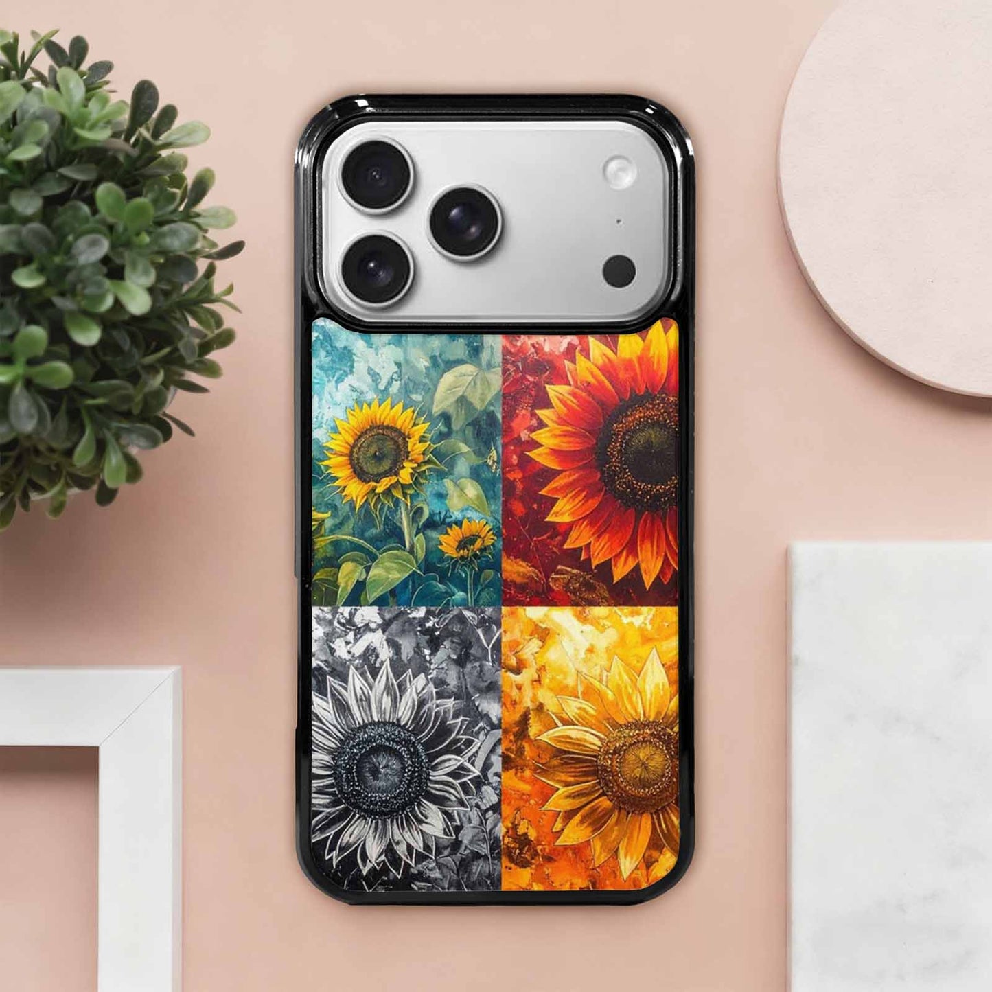 iPhone 17 Pro Max Case — Blend Melt Them Together Floral, Custom Print Case Cover