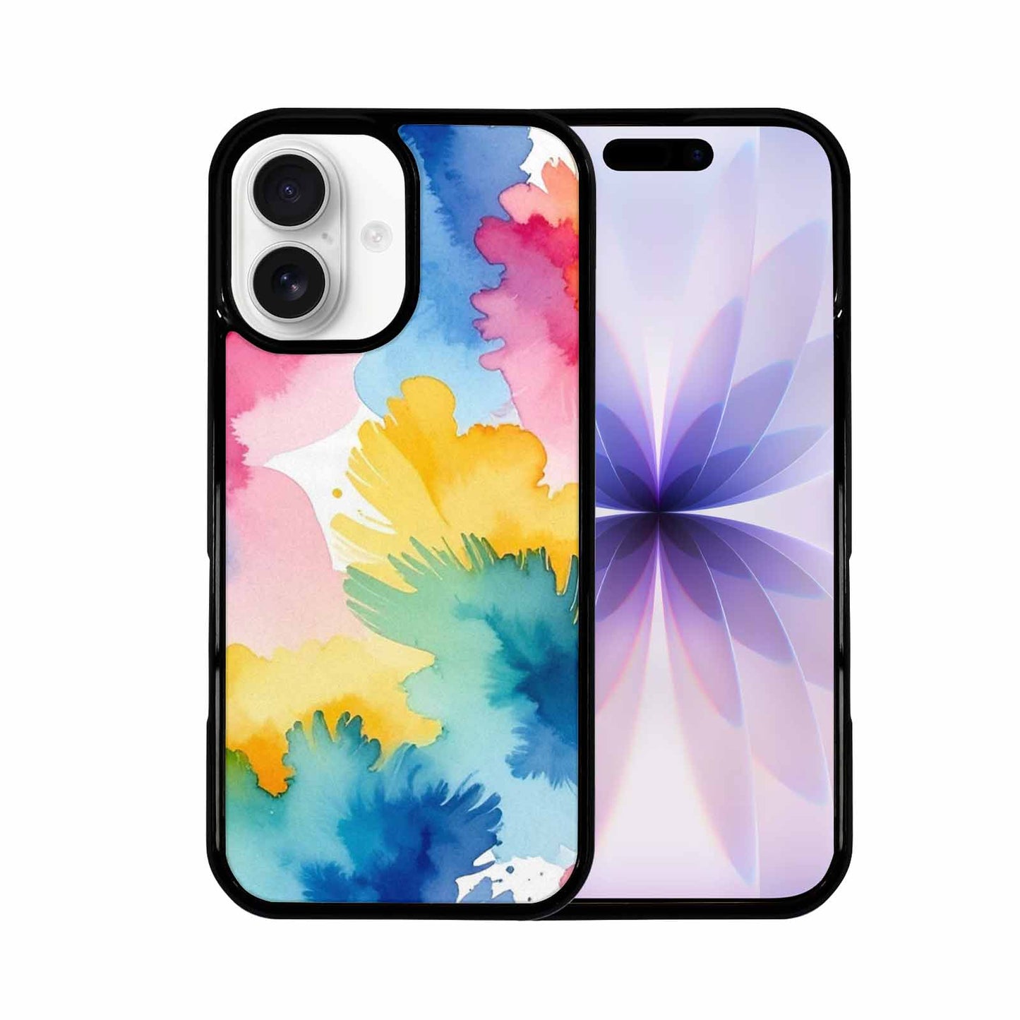 iPhone 17 Case — Trans Strong Watercolor Seamless Watercolor Abstract, Custom Art Phone Cover
