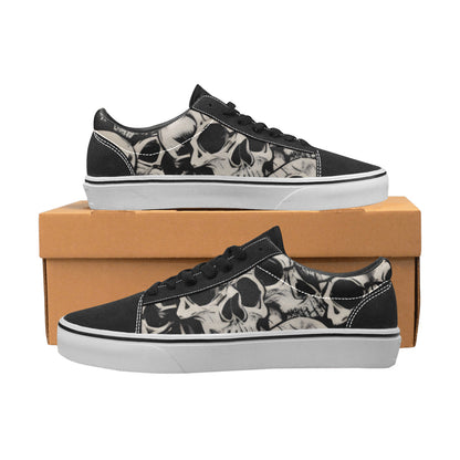 MEN'S Skulls Low Top Skateboarding Y2K Sneakers