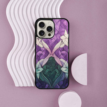 iPhone 16 Pro Max Case — Genderqueer Flag Color Theme Small Rainbow, Customized Protective Case