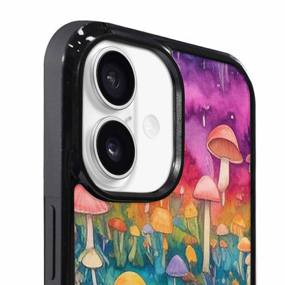 iPhone 17 Case — Mushrooms Tie Dyemushrooms Pat Tie Dye, Customized Protective Case