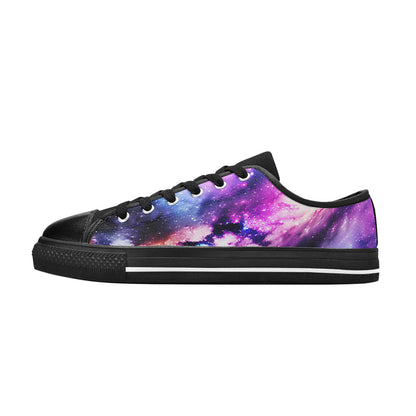 MEN'S Cc Galaxy Art 3 Canvas Neon Fantasy Custom Shoes