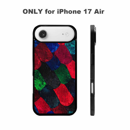 iPhone 17 Air Case — Snake Print Dark Seamless Pattern Animal, Customized Protective Case