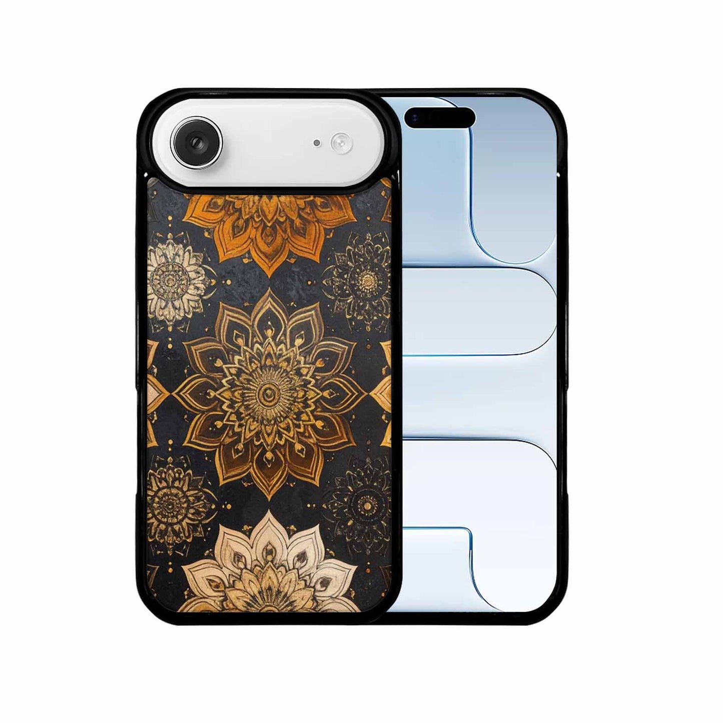 iPhone 17 Air Case — Small Mandala Pattern Randomly Varying Floral, Custom Phone Case