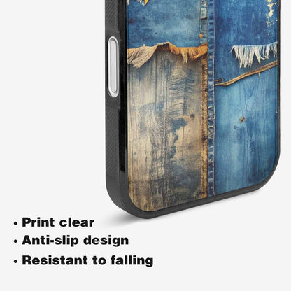iPhone 16 Case — Curve The Ripping Demin Tectures For, Unique Phone Case Design