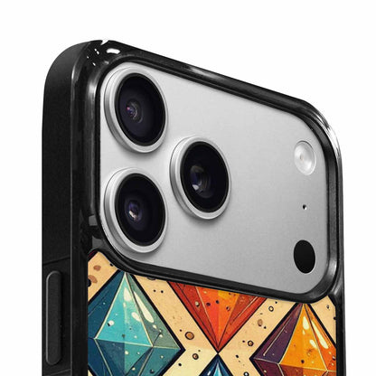 iPhone 17 Pro Case — Vintage Summer Diamond Retro Vintage, Customized Protective Case