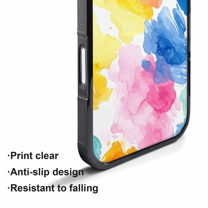 iPhone 17 Air Case — Trans Strong Watercolor Seamless Pattern Watercolor, Custom Art Phone Cover