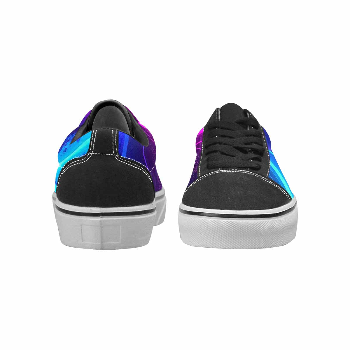 WOMEN'S 80S Neon Cartoon Canvas Lace-Up Grunge Custom Shoes