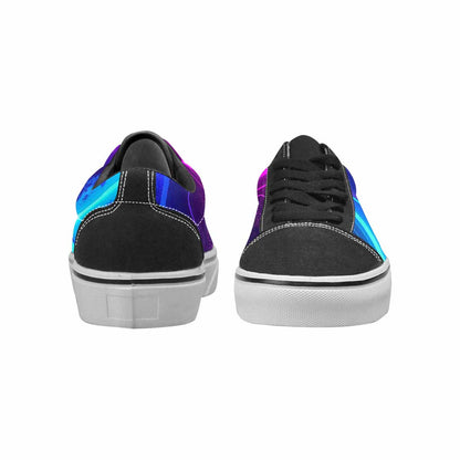 WOMEN'S 80S Neon Cartoon Canvas Lace-Up Grunge Custom Shoes