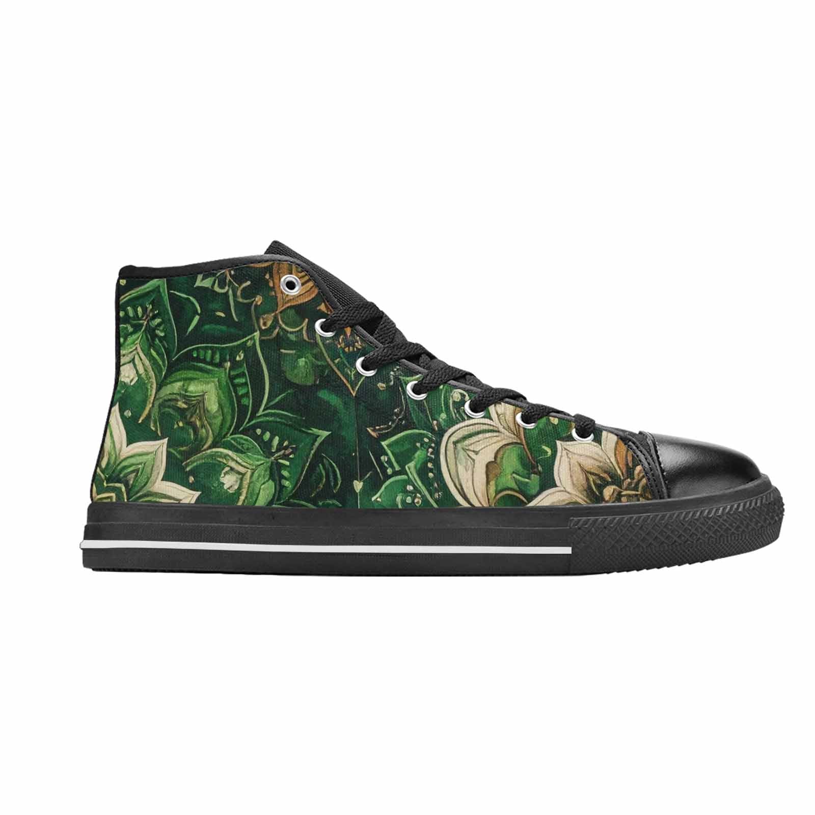 MEN'S Mandala High Top Canvas Grunge Sneakers
