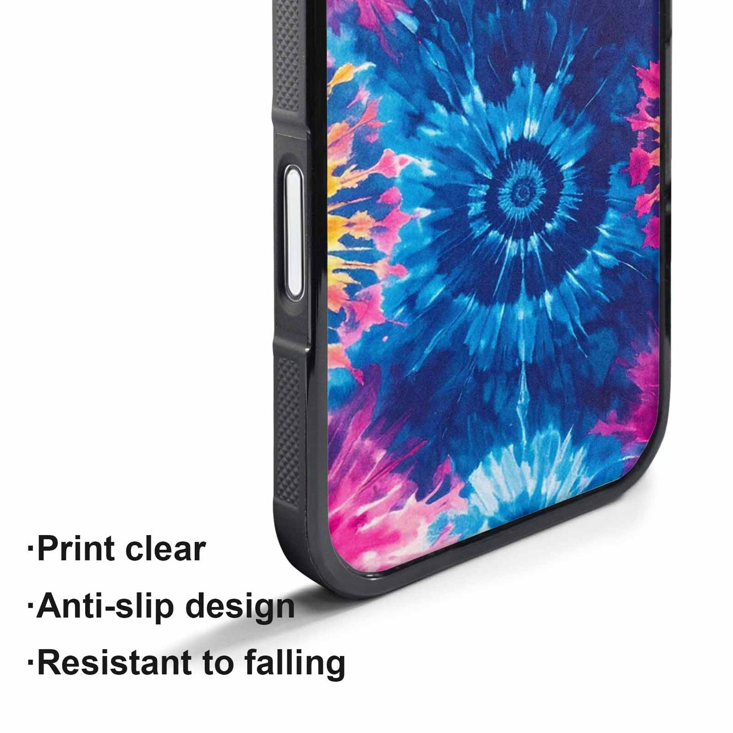 iPhone 17 Air Case — Small Tie Dye Swirl Pattern Tie, Customized Protective Case