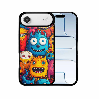 iPhone 17 Air Case — Small Cartoon Monster Character Pattern Cartoon, Customized Protective Case