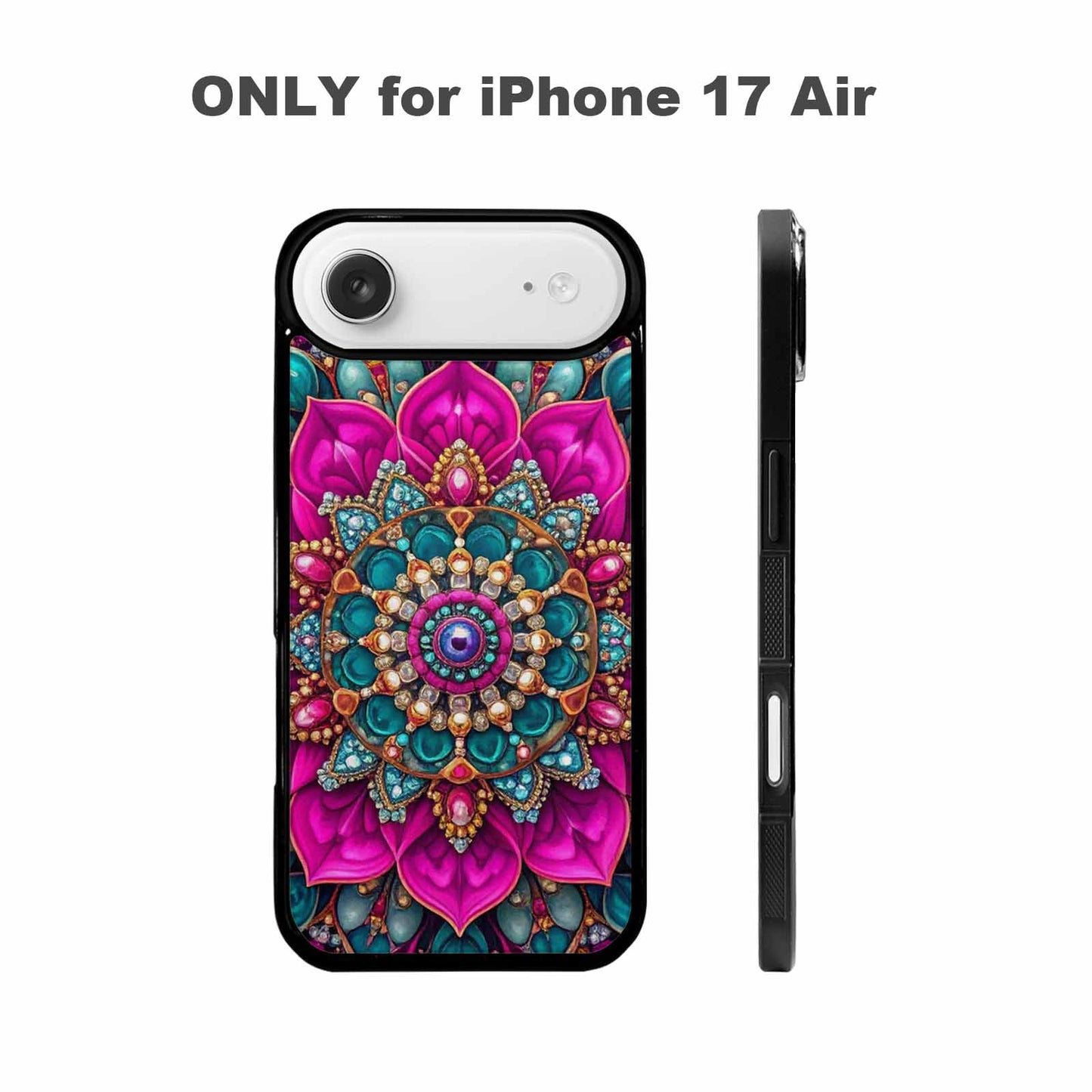 iPhone 17 Air Case — Skull Dark Art Gothic Print Gothic, Custom Made Phone Cover