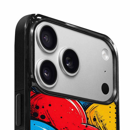 iPhone 17 Pro Case — Small Comic Book Halftone Dot Original, Custom Print Case Cover
