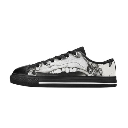 MEN'S Freestyle Horror Canvas Cottagecore Custom Sneakers