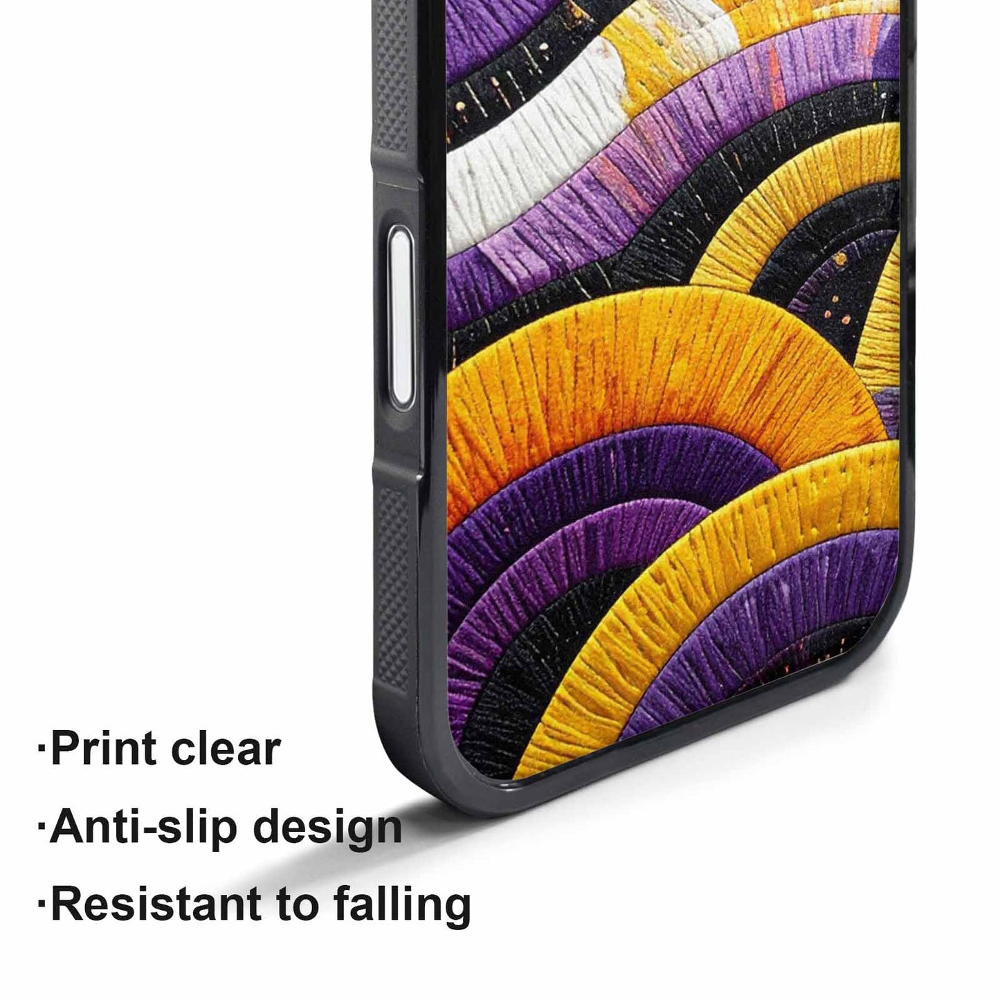 iPhone 17 Air Case — Vivid Camo Nonbinary Pride Camo, Custom Print Case Cover