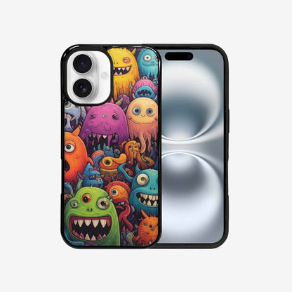 iPhone 16 Case — Monsters General Cartoon Monst, Custom Printed Phone Case