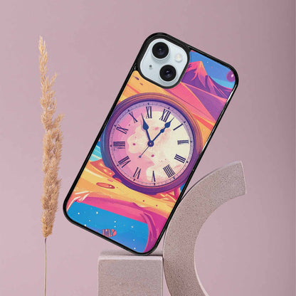 iPhone 15 Plus Case — Salvadore Dali Surrealist Dreamscape Pattern Melting, Personalized Phone Case