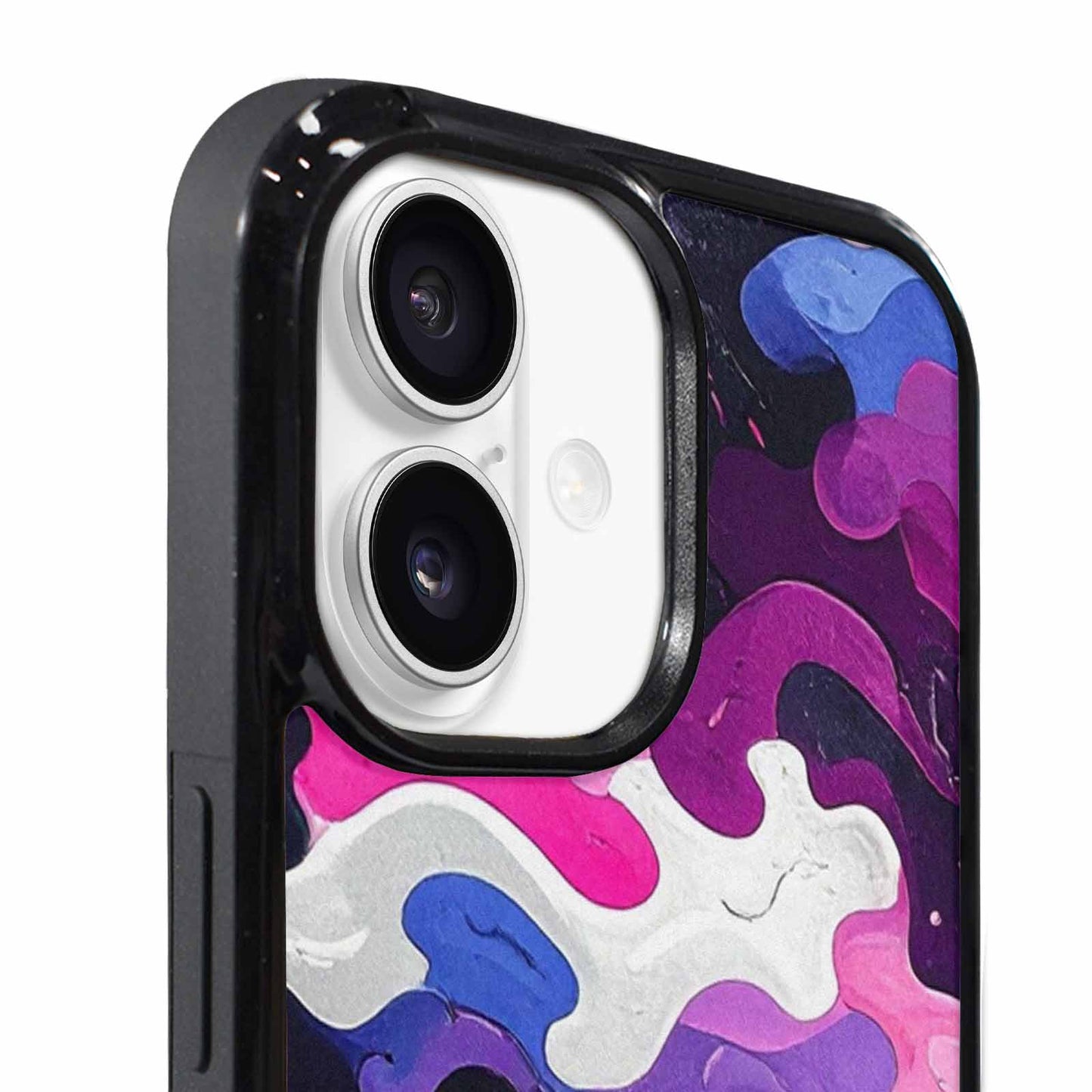 iPhone 17 Case — Vivid Camo Genderfluid Camo, Unique Phone Case Design