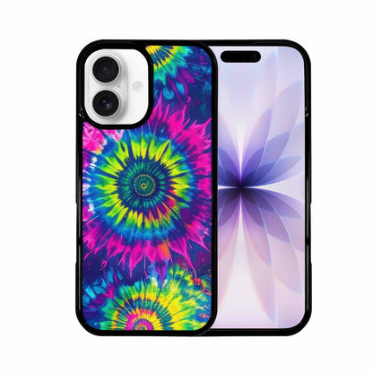 iPhone 17 Case — Tie Dye Neon Acid Tie Dye, Custom Print Case Cover