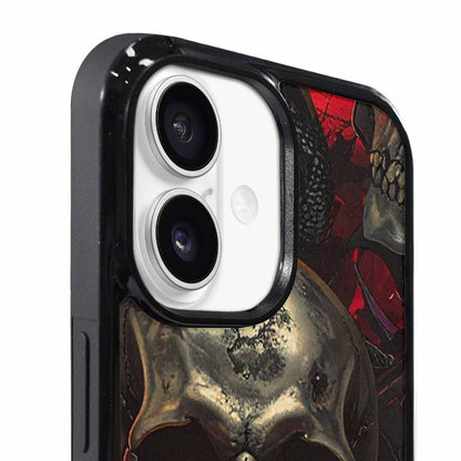 iPhone 17 Case — Skull Dark Art Gothic Print Gothic, Customized Protective Case