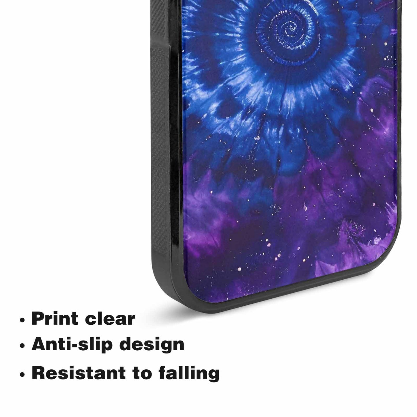 iPhone 15 Case — Cosmic Tie Dye, Custom Designed Case Cover