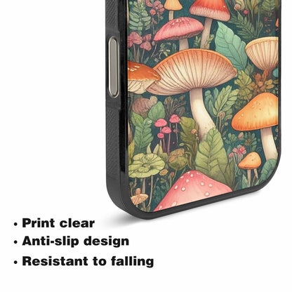 iPhone 16 Pro Case — Mushrooms Botanicalmushrooms P, Custom Designed Case Cover