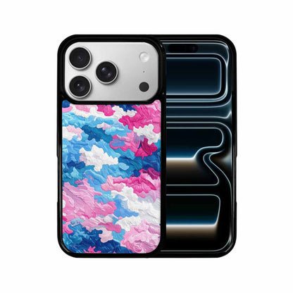 iPhone 17 Pro Case — Vivid Camo Transgender Pride Camo, Custom Print Case Cover