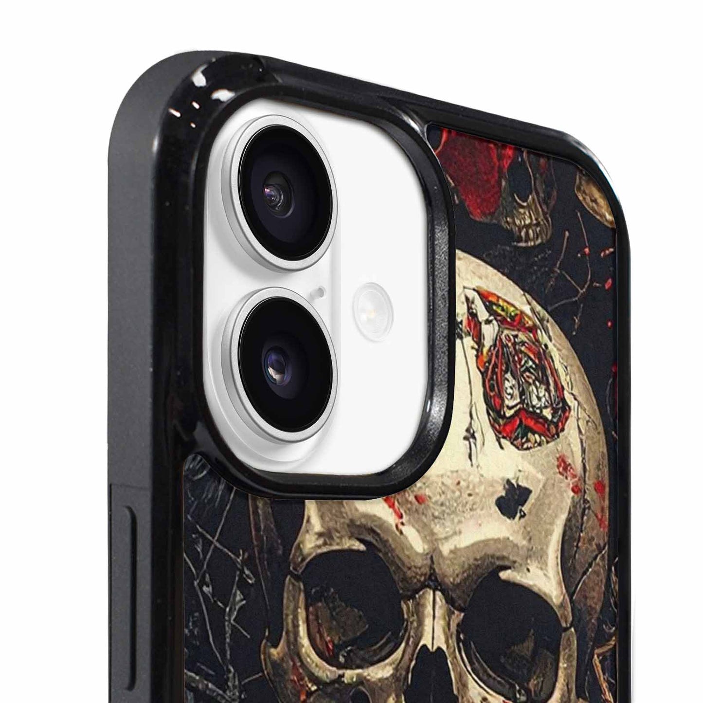iPhone 17 Case — Skull Dark Art Gothic Print Gothic, Custom Print Case Cover