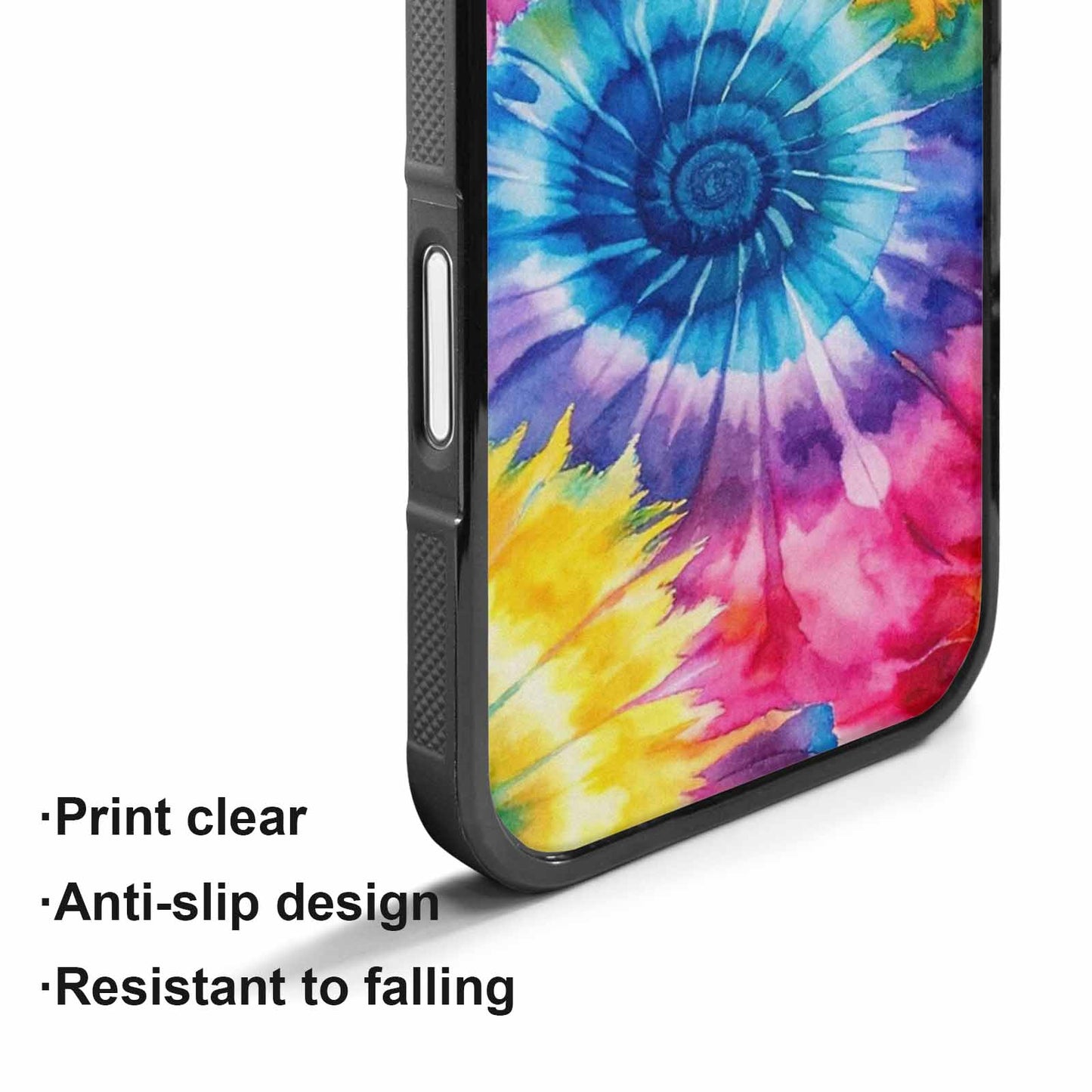 iPhone 17 Case — Small Tie Dye Swirl Tie Dye, Customized Protective Case