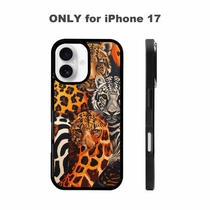 iPhone 17 Case — Small Animal Print Pattern, Animal Print, Custom Made Phone Cover