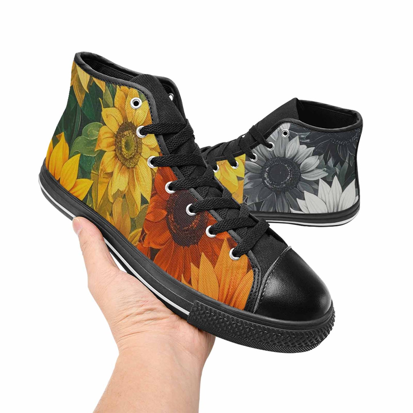 MEN'S Blend Melt Them High Top Canvas Surreal Shoes