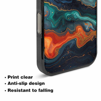 iPhone 16 Pro Max Case — Marble Dark, Original Design Phone Case