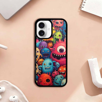 iPhone 17 Case — Monsters (general) Cartoon Monsters Cartoon Cute, Custom Print Case Cover