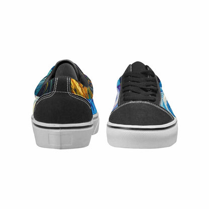 WOMEN'S Van Gogh-Style Swirl Canvas Lace-Up Dreamcore Shoes