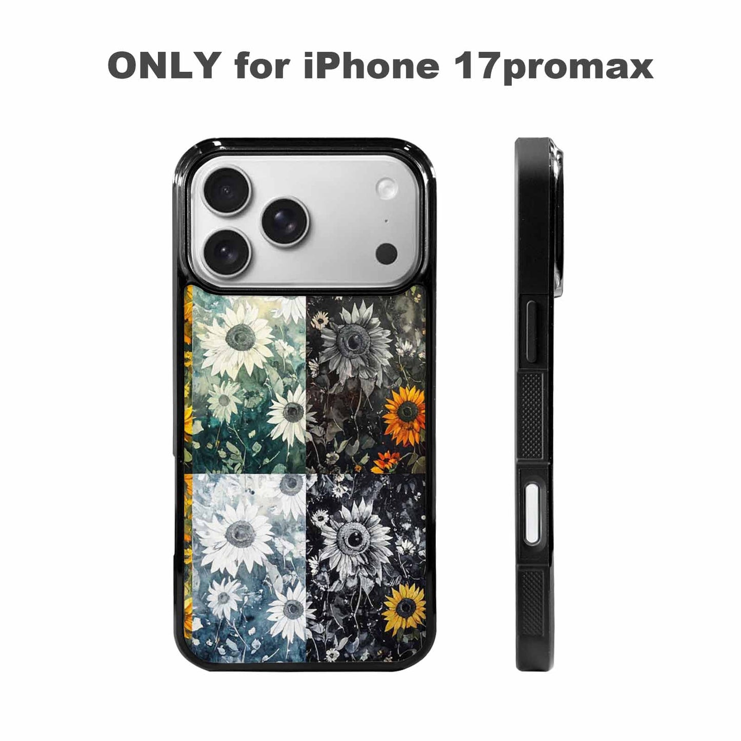 iPhone 17 Pro Max Case — Blend Melt Them Together Floral, Custom Phone Case
