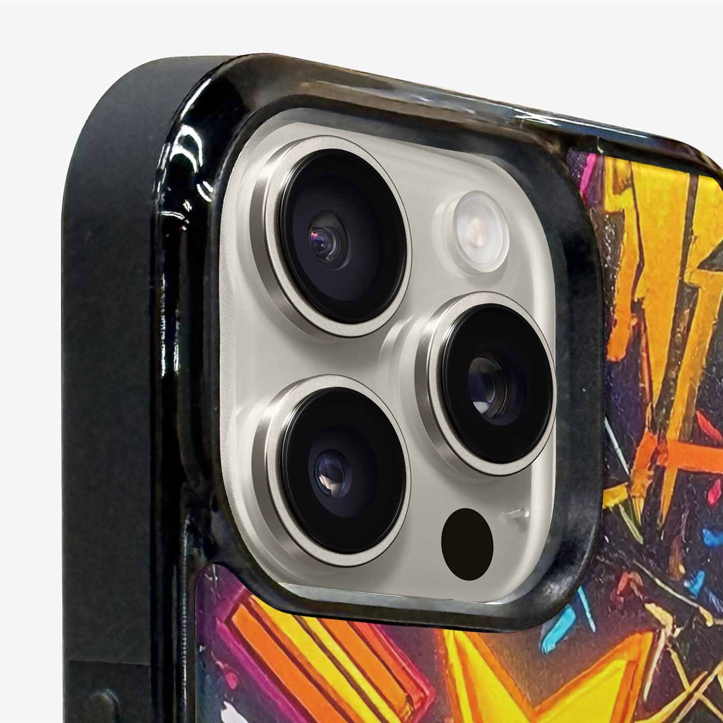 iPhone 16 Pro Case — 80s Retro Motif 80s Retro Motifs, Custom Designed Case Cover