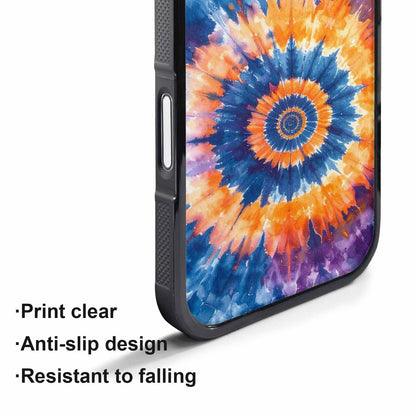 iPhone 17 Pro Max Case — Seamless Tileable Pattern Of Tie Dye, Personalized Phone Case
