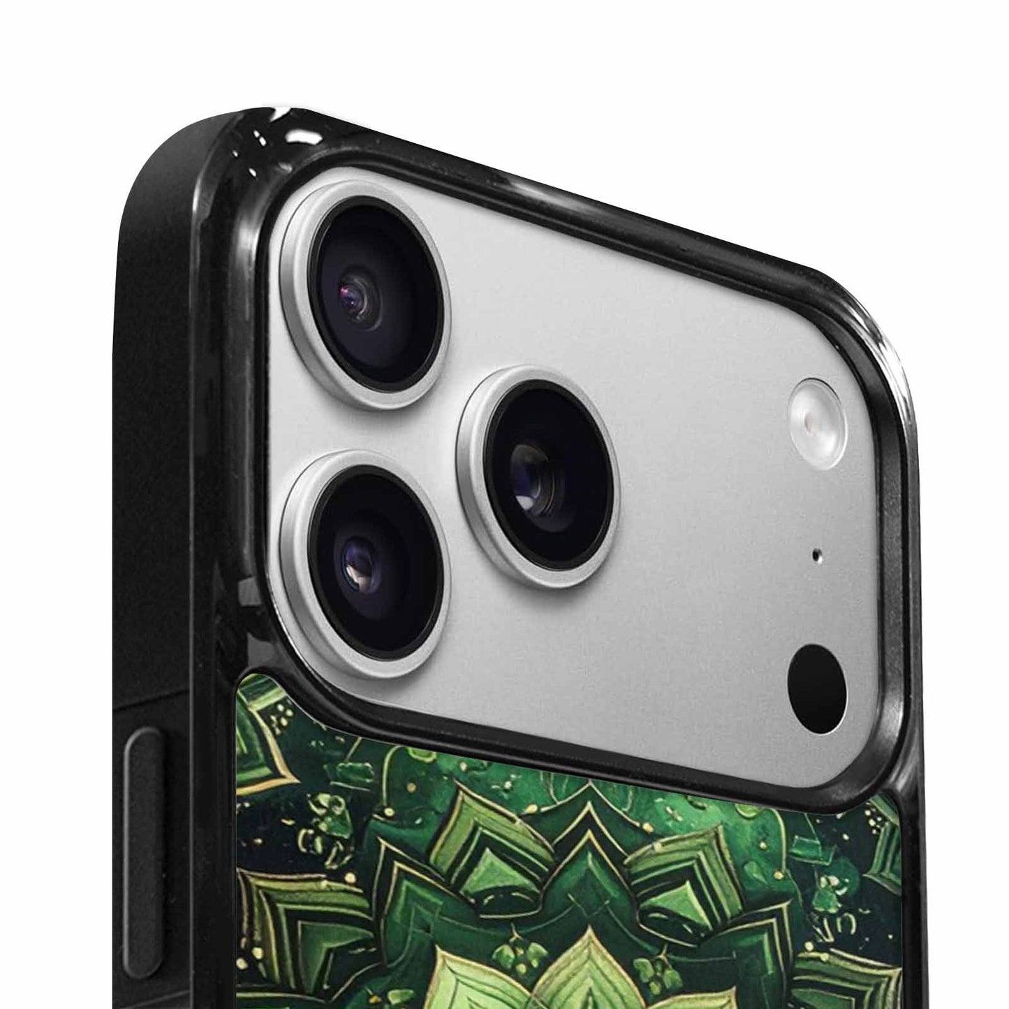 iPhone 17 Pro Case — Small Mandala Pattern Randomly Varying Floral, Custom Made Phone Cover