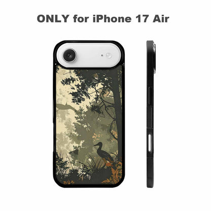iPhone 17 Air Case — Hunting Camouflage Pattern With Deer Camo, Custom Print Case Cover