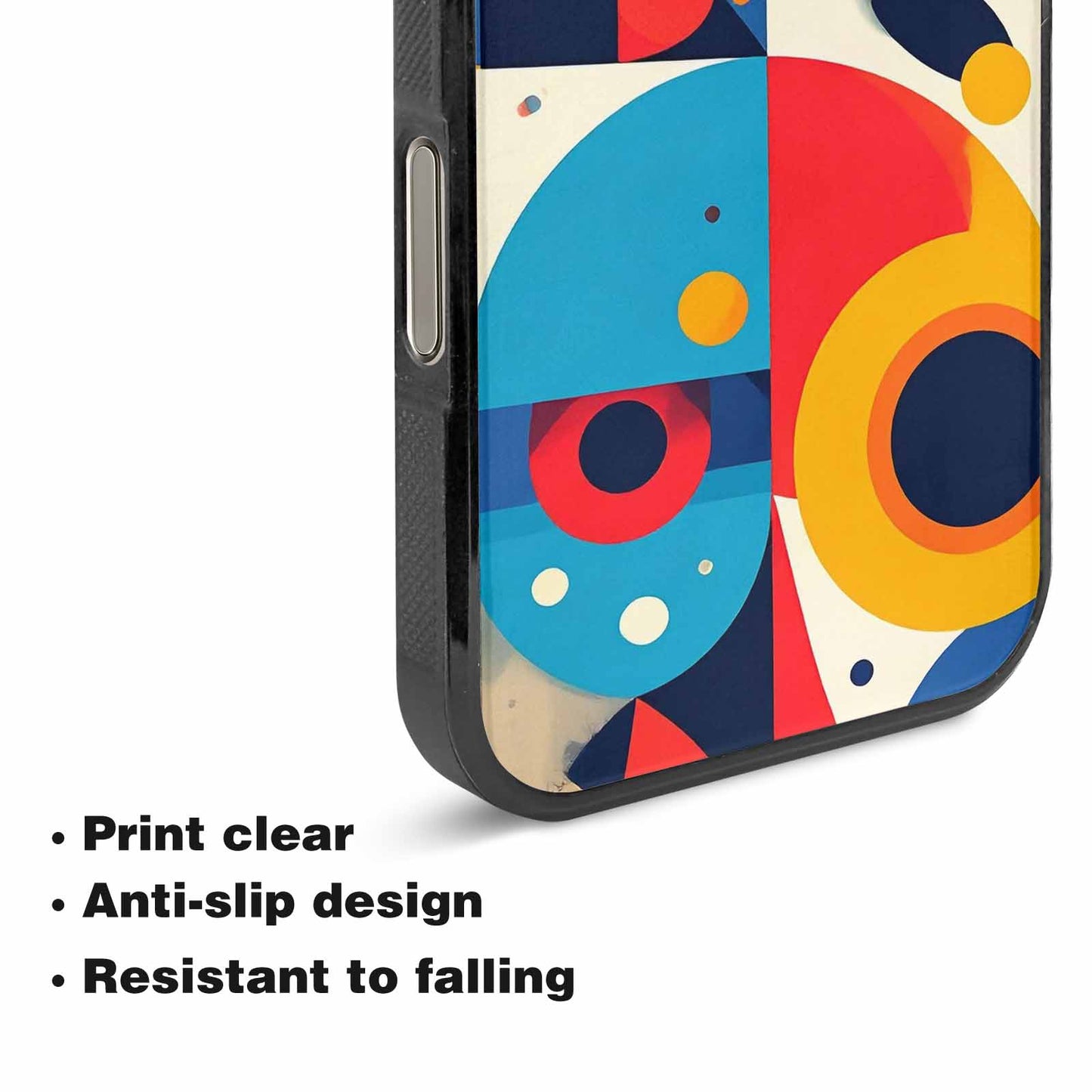 iPhone 16 Pro Max Case — 1960s Mod Cartoon Art Pattern, Custom Phone Case