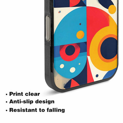 iPhone 16 Pro Max Case — 1960s Mod Cartoon Art Pattern, Custom Phone Case