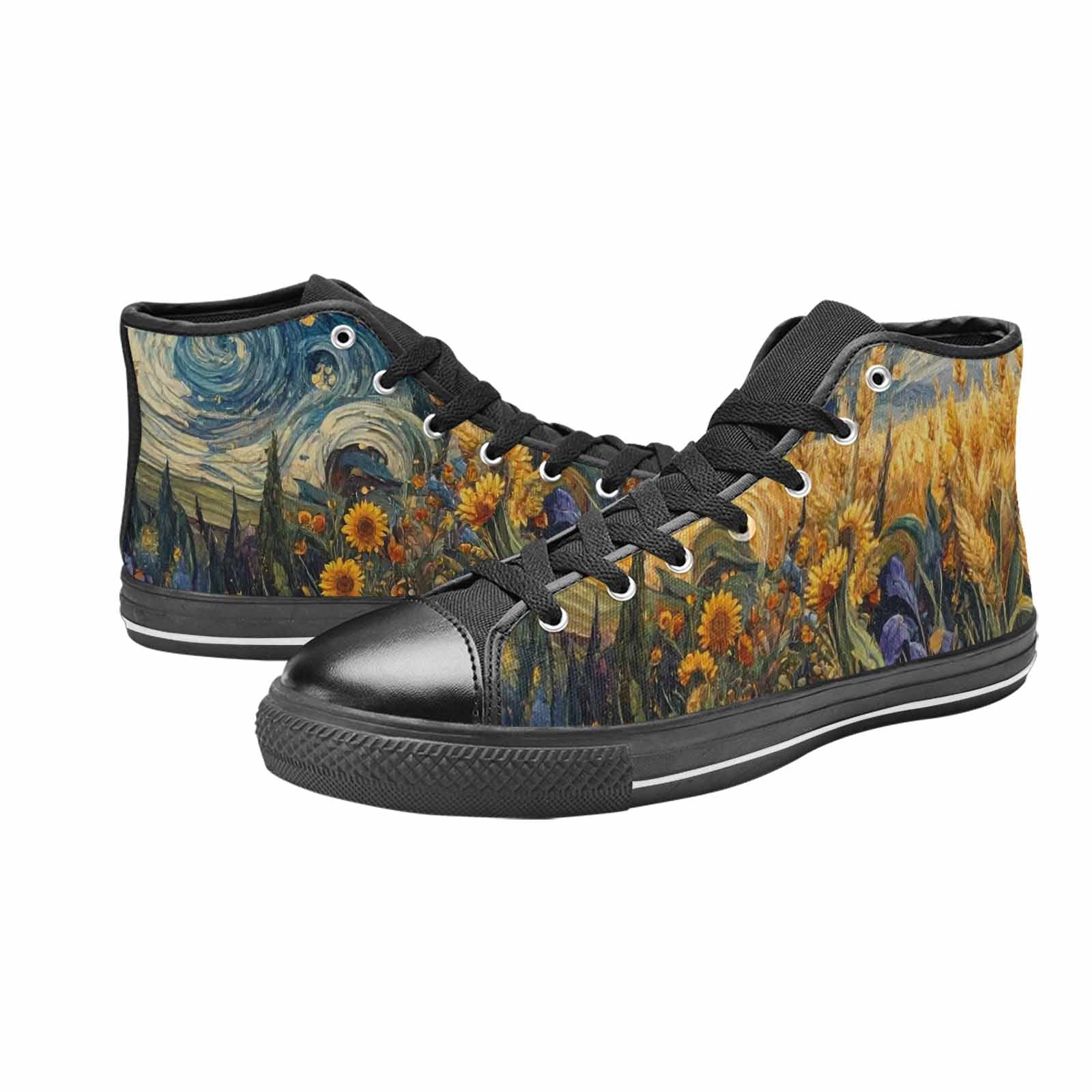 MEN'S Blend All Versions High Top Canvas Grunge Custom Sneakers
