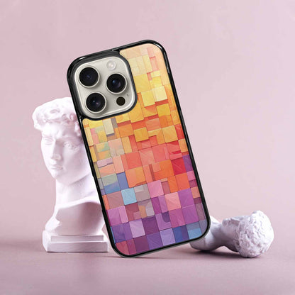 iPhone 16 Pro Case — Color Gradient Fade Pattern Hundreds Of, Customized Protective Case