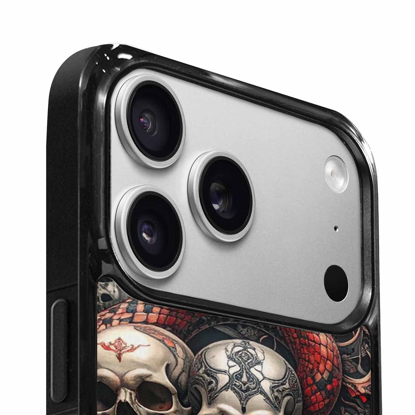 iPhone 17 Pro Case — Skull Dark Art Gothic Print Gothic, Original Design Phone Case