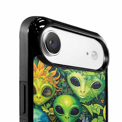 iPhone 17 Air Case — Aliens Pattern Hundreds Of Sma Alien, Custom Print Case Cover